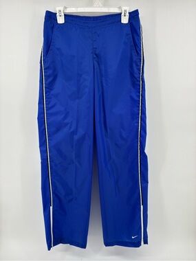 Vintage Nike Nylon Blue Women's Track Pants 90s Windbreaker